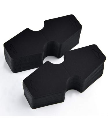 200-Piece Coopay Blank Necklace Display Cards - Kraft Paper Jewelry Hang Tags - 4.7 x 2 Inches (Black) - Buy Online on GoSupps.com