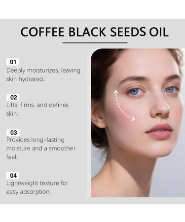 XINRAN Coffee Black Seeds Oil for Face Moisturizing Nourishing Facial Oil Daily Skin Care Facial Oils for Hydration Deep Nourishing Moisturizing Facial Oils 6 Pack 6 Pack - Buy Online on GoSupps.com