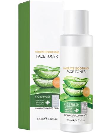 Shantou Yingji 120 ml facial water with aloe vera moisturizing aloe vera soothing gel vera gel for dry face body mild facial cleansing pure natural tint 5 - Buy Online on GoSupps.com