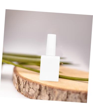 Healvian 24 Pcs Empty Nail Polish Bottle Gel Nailpolish Empty Bottle Gel Nail Polish Nail Bottle White Glass - Buy Online on GoSupps.com
