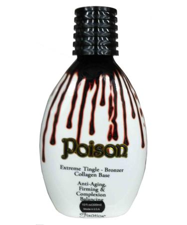 Poison 11 oz Hot Tingle Bronzer Tanning Lotion By Fixation