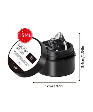 Generisch 3D Nail Gel 4 Colors Nail Glue Manicure Extension 3D Glue Nail Mold Glue for Nail Trunk Rhinestones French Tips Leaf Toe Magic Flower Home Manicure Pedicure - Buy Online on GoSupps.com