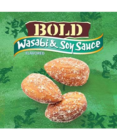 Blue Diamond Almonds Bold Variety Pack - Salt & Vinegar, Habanero BBQ & Wasabi Soy Sauce (3 x 16 Oz Resealable Bags) - Buy Online on GoSupps.com