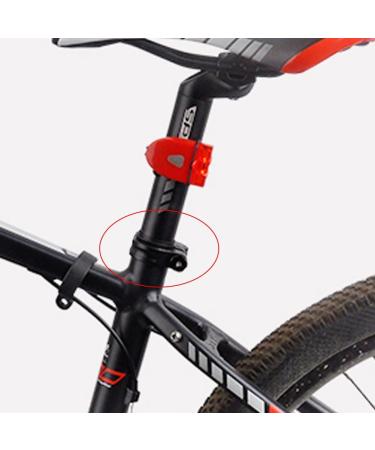 Aluminium Alloy Bike Seat Post Clamp - Fits 30.4/30.8/31.6mm - Black - Buy Online on GoSupps.com