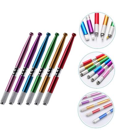 FOMIYES Microblading Pen 12 pcs Stainless Permanent Steel Professional Pencil Eyebrow Manual Makeup Pen for Embroidered - Buy Online on GoSupps.com