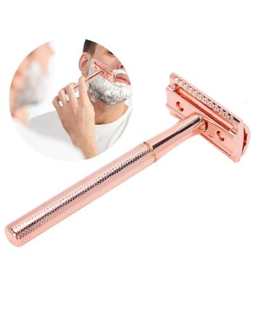 High-Quality Anti-Rust Men's Razor - Easy-to-Use Classic Style (Rose Gold) - International Shipping - Buy Online on GoSupps.com