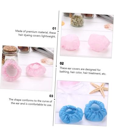 Healeved 180 Pcs Earmuffs Ear Protection Ear Covers Shower Bathing Ear Cover Ear for Barber Ear Protector Caps Ear Cuff Waterproof Ear Covers Bathing Ear Caps Eva Hair Accessories Miss 3.7x3.7cmx3pcs Assorted Colorx3pcs - Buy Online on GoSupps.com