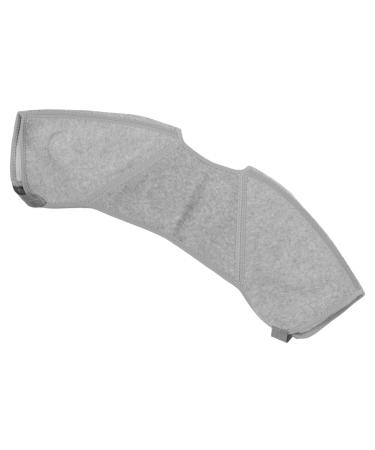 Milisten Shoulder Protector Double Shoulder Support Shoulder Brace Wrap Shoulder Warp Sleeve Spandex Grey