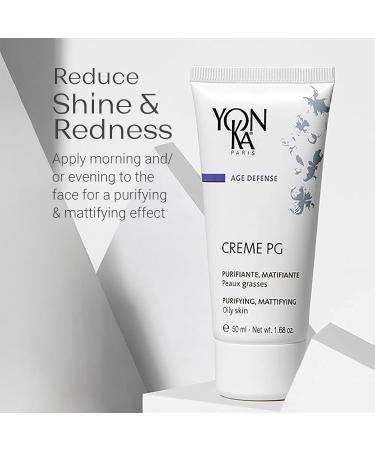Buy Yon-Ka Creme PG 50ml - Mattifying Protective Cream for Oily Skin | Anti-Aging Paraben-Free Redness Relief | International Shipping Available - Buy Online on GoSupps.com