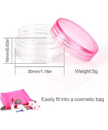 96-Piece Cosmetic Container Set | Ticed Raubete Crochen - Mini Cans for Lip Balm Lotion & Cream (5G) - Multicolored Sample Containers with Lid for International Shipping - Buy Online on GoSupps.com