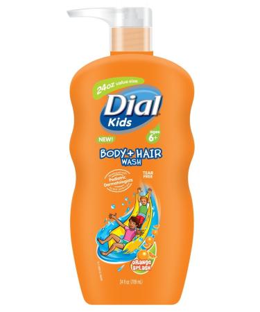 Dial Kids Body + Hair Wash Orange Splash 24 Ounce