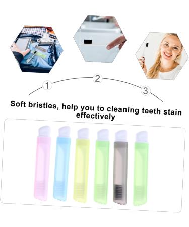 Anneome 6th Foldable Portable Travel Toothbrush - Ultra-Slim Compact Design for Adult Camping & Tooth Hygiene | Perfect Folding Gift - Buy Online on GoSupps.com