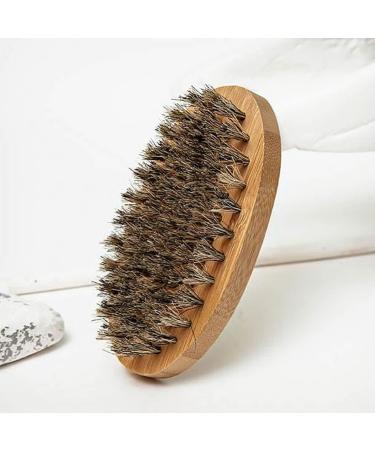 Buy BART B rste Beard Brush for Men - Wild Boar Bristles | Ultimate Beard Care Tool | Portable & Stylish - Buy Online on GoSupps.com