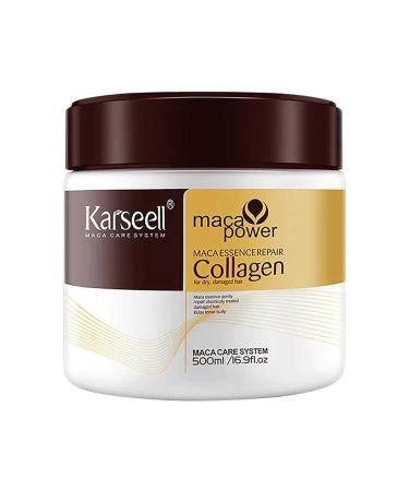 Karsell Collages Hair Treatment 500 ML Deep Repair Conditioning argan oil collagen hair mask essence for dry damaged hair (3)