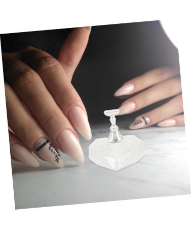 Beavorty 1 Set magnetic base nail stands for press on press on nail holder nail display stand nail holder for painting nails magnetic nail supplies for beginners Acrylic portable Nail set - Buy Online on GoSupps.com