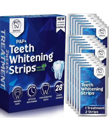 Adavance Pap Lot de 28 bandes de blanchiment des dents professionnelles non sensibles sans danger pour l' mail antid rapantes formul es par les dentistes