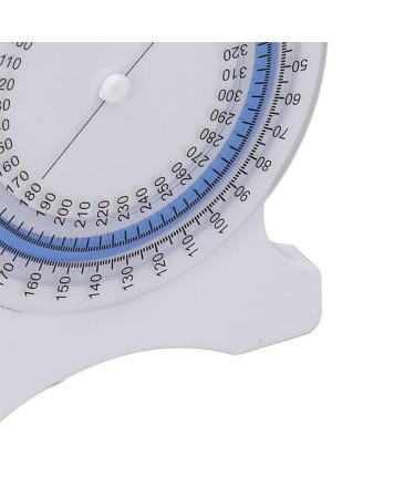 Inclinometer Good Sealing Bubble Therapy Inclinometer Scratch Resistant Clean Easy Rotation Non Leak for Students Professionals for Measure Motion Range (Blue) - Buy Online on GoSupps.com