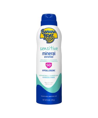 Banana Boat Spf50+ Simply Protect Sensitive Spray  6 Ounce