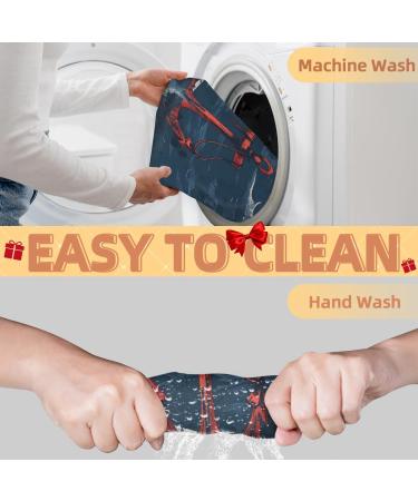 Beard Bib Apron | Beard Hair Catcher for Men | Perfect Father's Day & Christmas Gift - Ocean Red Anchor - Buy Online on GoSupps.com