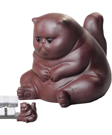  G n rique Express Your Love For Pets Pets Art | Cute Kung Fu Cat Purple Clay Tea Pet For Tea Tea Accessories Our Pet Is Fab - Buy Online on GoSupps.com