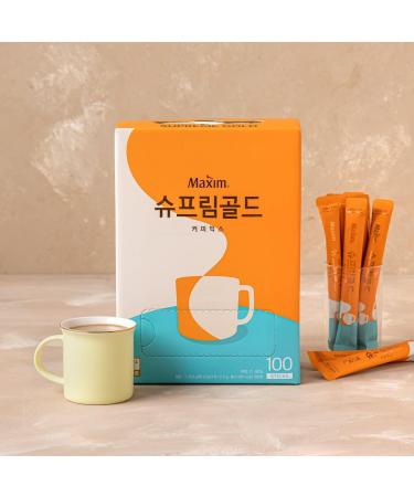 MAXIM SUPREME GOLD COFFEE - 100pks - Buy Online on GoSupps.com