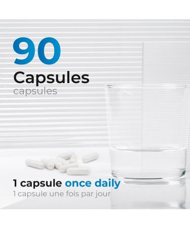 BIOGENIQUE turmeric supplement 90 Natural Turmeric Curcumin 500 mg high-efficiency capsules - Healthy Joint & Inflammation Support -Pharmaceutical grade Vegan Made in Canada - Standardized 95% Curcuminoids - Buy Online on GoSupps.com