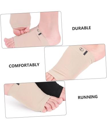 FOMIYES Arch Correction Socks - 6 Pairs Orthotic & Massage Pad Support for Foot Relief | Unisex Arch Support Sleeves & Heel Cushions - Buy Online on GoSupps.com