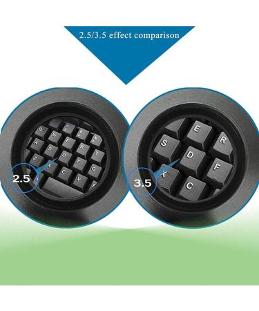 Surgical Binocular Loupes Headband Magnifier 2.5X/3.5X420mm Rechargeable Dental Loupes Magnifier Head Mount Magnifying Glass 5W Portable LED Headlight Plug In Clip Head Lig(Size:3.5X Color:Silver) - Buy Online on GoSupps.com