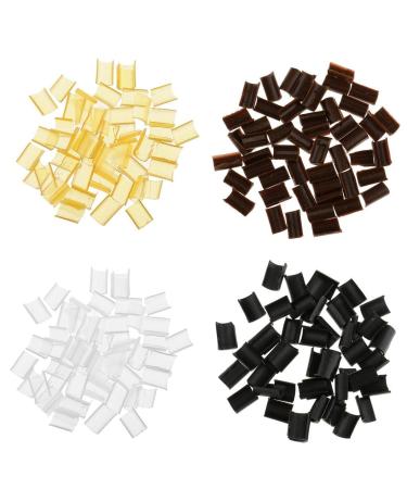50 Pieces U Tip Hair Extensions - White Keratin Bondings | International Shipping - Buy Online on GoSupps.com