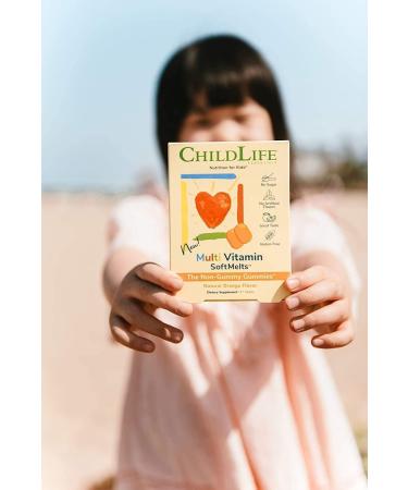 ChildLife Multi Vitamin SoftMelts | Natural Orange Flavor | 27 Tablets - Buy Online on GoSupps.com