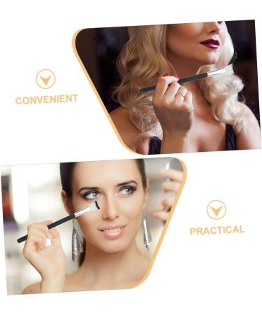 Healeved portable nose brush makeup brushes brush for nose contour contour brush 18.50X1.00X1.00CM Black - Buy Online on GoSupps.com