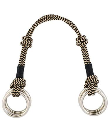 Weaver Leather Justin Dunn Bitless Bridle Nosepiece Black/Tan
