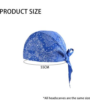 TAFACE 3-Piece Sports Bandanas Set - Breathable Adjustable Caps for Cycling Gym & More | Black Blue Red Patterns - Buy Online on GoSupps.com