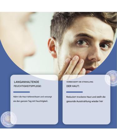 Face cream moisturizer 50 g 6in1 facial lotion for men antipuffiness care - Buy Online on GoSupps.com