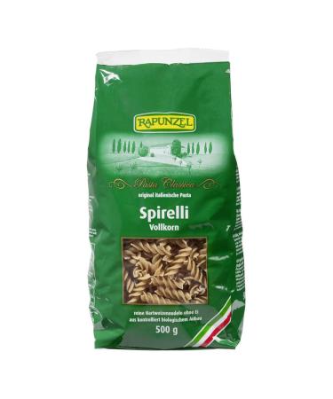 Rapunzel Organic Food Rapunzel Spirelli whole grain 05 kg 12pack