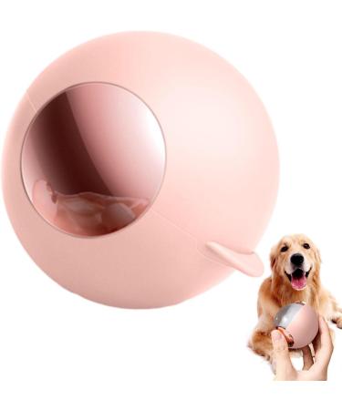 Portable Pink Lint Roller Hair Remover Ball | Reusable & Washable ABS Multifunctional Lint Remover for Clothing & Pet Hair - Ideal for Travel - Buy Online on GoSupps.com
