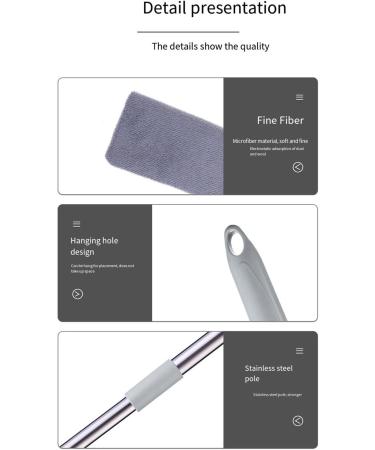 Convenient Extendable Duster for Easy Dust Removal Brush Multipurposes Gaps Perfect for Hard to Reach Area Hotel Supply Telescopic model - Buy Online on GoSupps.com