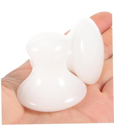FRCOLOR 6 Pcs Massage Stone Set - Natural Gua Sha Tools for Facial Massage | Quartz & Jade Eye Massager | Enhance Your Beauty Routine - Buy Online on GoSupps.com