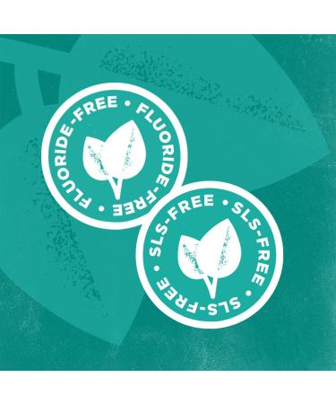 Tom's of Maine Botanically Bright Peppermint Toothpaste 4.7oz 3-Pack - Fluoride-Free, SLS-Free - Buy Online on GoSupps.com