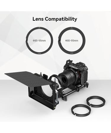 SmallRig Clamp-On Ring Kit (80/85-95mm) for Star-Trail and Mini Series Matte Box - Compatible with Models 3196, 3575, and 3680-3654 - Buy Online on GoSupps.com