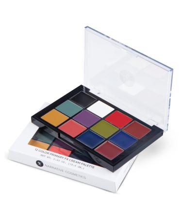 Narrative Cosmetics 12-Color Primary FX Cream Palette  Professional Quick Drying Waterproof SFX Makeup for the Stage  Film  Costumes  Cosplay - Buy Online on GoSupps.com