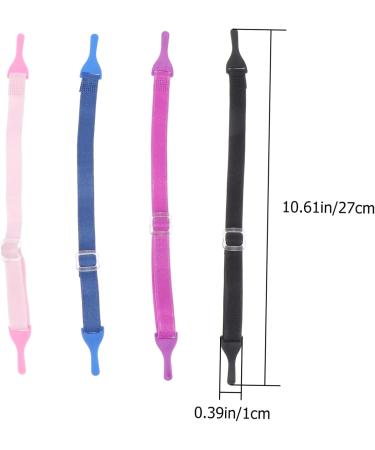 Plafope 8-Piece Adjustable Glasses Holder Lanyard Set for Kids - Elastic Neck Strap & Accessories in Assorted Colors - Buy Online on GoSupps.com