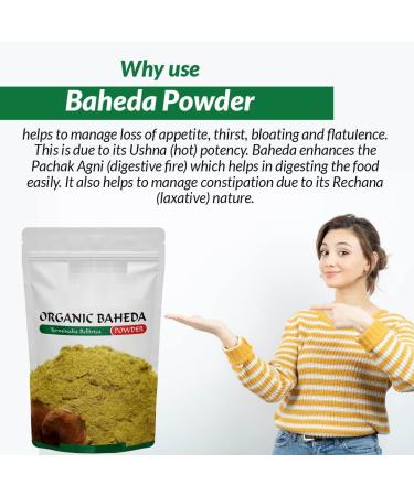 Baheda (Terminalia Bellirica) Herbal Powder 200 g - Buy Online on GoSupps.com