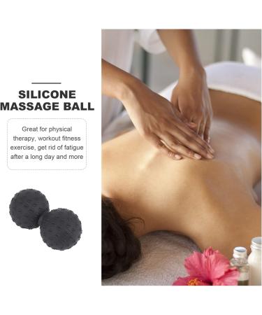 Healvian Peanut Massage Ball - Hand & Foot Massager Roller | Body Massager Device 12x6.3cm - Perfect for Yoga & Relaxation - Buy Online on GoSupps.com