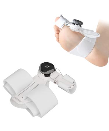 Yosoo Bunion Corrector Bunion Corrector Splint Hallux Valgus Corrector Big Toe Brace Adjust Degrees Thicken Silicone Prevent Overlapping Thumb Straightener Black Buckle Care Kit for Women Man