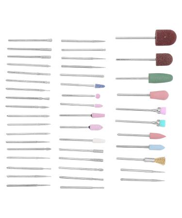 Anggrek 45-Part Nail Drill Set - Pink at Home Salon Tool for Manicure & Nail Polishing | Best Nail Polier Accessories - International Shipping - Buy Online on GoSupps.com