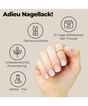 Original Miss Sophie Nagel Sticker Set | No Splinters | Long-Lasting | Easy Application | Premium Nail Polish Foil | 5-Pack Bestsellers - Buy Online on GoSupps.com