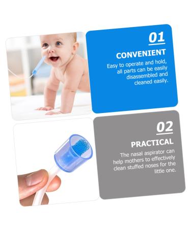 Toyvian Baby Nasal Aspirator Set - Nose Suction Cup Plates for Toddlers and Infants - Buy Online on GoSupps.com