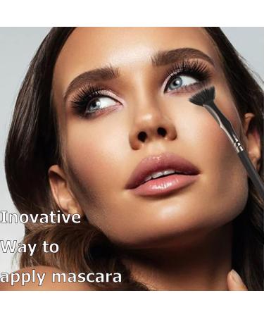 Gootrades 2 Pcs Mascara Fan Brush - Achieve Natural Lifted Effects with Smooth Application - No Smudging or Clumping - Easy to Use on Lash Line - Buy Online on GoSupps.com