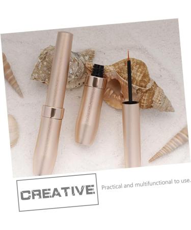 Healvian 2pcs Bottle Refillable Mascara Tube Oil Bottle Dispenser Castor Oil Tube Pet - Buy Online on GoSupps.com